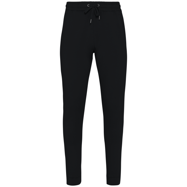 Ecologische uniseks jogging French Terry Washed black 4XL Ecologische uniseks jogging French Terry Washed black 4XL