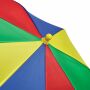Manueel te openen kinderparaplu LOLLIPOP blauw, geel, groen, rood