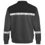 7100 POLO SWEATSHIRT PGL Grey/Black 5XL