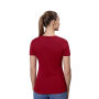 Interlock T-shirt | dames - Rood, S