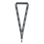 Polyester lanyard met reflecterende draden