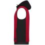 Men's Padded Hybrid Vest red melange/black XS