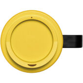 Brite Americano® grande 350 ml geïsoleerde beker - Zwart/Geel