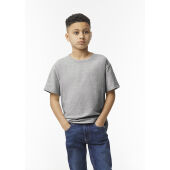 Gildan T-shirt SoftStyle SS for kids 108 Dark Heather-M