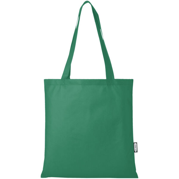 Zeus GRS recycled non-woven convention tote bag 6L - Green