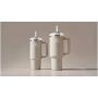 Stanley Quencher® H2.0 FlowState™ 890 ml gerecyclede, roestvrijstalen, geïsoleerde beker - Grijs