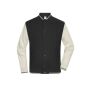 College-Jacket UNISEX black/sandstone XXS
