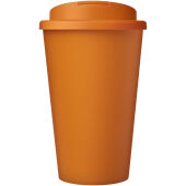 Americano® Eco 350 ml gerecyclede beker met spill-proof deksel - Oranje