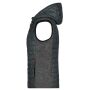 Ladies' Knitted Hybrid Vest grey melange/anthracite melange S