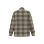 Duurzaam gewatteerd geruit overhemdjack voor heren Wet Sand / Organic Khaki Checked XXL Duurzaam gewatteerd geruit overhemdjack voor heren Wet Sand / Organic Khaki Checked XXL