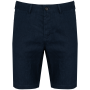 Linnen bermuda heren Navy Blue 46 FR