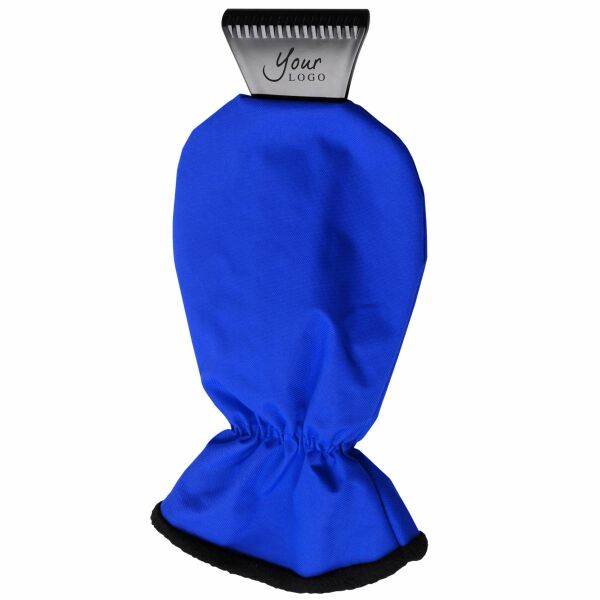 ABS ijskrabber met polyester want Ashton rood ABS ijskrabber met polyester want Ashton rood