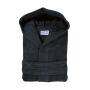 Bathrobe Deluxe Hooded Velours, 450 gr/m², Anthracite S/M