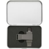 Zinklegering USB-stick Dorian - zilver