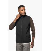 2-laagse uniseks softshell-bodywarmer Black XS