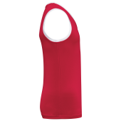 Basketbalshirt voor kinderen Sporty Red / White 12/14 jaar