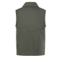 Gerecycled sherpa gilet Dark Olive XXL