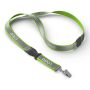 Afneembare polyester keycord met reflecterende overlay