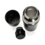 Thermocup RCS recycled geisoleerde fles met beker 500ml, zwart
