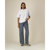 Asher - Boxy uniseks T-shirt van stevige stof - L
