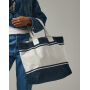 Canvas Deck Bag - Navy/Off White - One Size