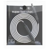 SCX.design C58 60 W magnetische platte oplaadkabel - Grijs
