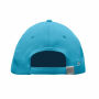 SENGA - RPET 5 panelen baseballpet - Turquoise