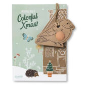 Blossombs - Kaart - Hanger Sparrow - Xmas Garden