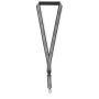 Afneembare polyester keycord met reflecterende overlay