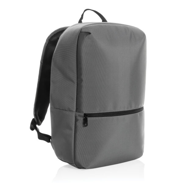 Impact AWARE™ 1200D Minimalist 15.6 inch laptop backpack, anthracite, blue Impact AWARE™ 1200D Minimalist 15.6 inch laptop backpack, anthracite, blue