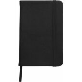 Notitieboek Brigitta | Gerecycled PU | A5 | Blanco zwart Notitieboek Brigitta | Gerecycled PU | A5 | Blanco zwart