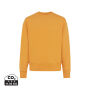 IQONIQ Kruger gerecycled katoen relaxed sweater, sundial oranje (XS)