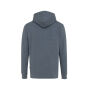 Iqoniq Torres gerecycled katoen hoodie ongeverfd, heather navy (XXS)