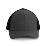Urban Truckerpet - 6 panelen Steel Grey Heather / Black One Size