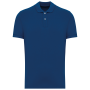 Ecologische herenpolo in piquétricot Sea Blue 4XL