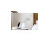 Prixton 4-in-1 Bluetooth®-speaker van 10 W met ledverlichting en draadloos oplaadstation - Wit