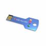 USB Stick Alu Key (Blauw, 128GB 2.0)