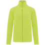 Microfleece met rits heren Fluorescent Yellow 5XL