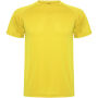 Montecarlo sportshirt met korte mouwen voor heren - Geel - S