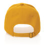 Impact AWARE™ 6 panel 280gr gerecycled katoenen cap, geel