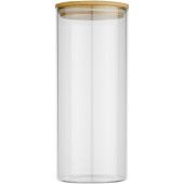 Boley 940 ml matbehållare i glas - Natural/Transparent