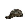 6 Panel Camouflage Cap olive/black one size