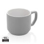 Keramische moderne mok 350 ml, grijs