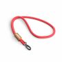 Polyester koord-keycord met bamboe plaatje