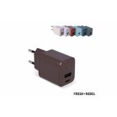 2WC30 I Fresh 'n Rebel Mini Charger USB-C + A PD // 30W - Pastel blauw