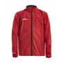 *Rush wind jacket jr bright red 158/164
