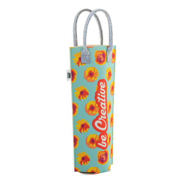 CreaFelt Vino - custom made RPET wijnzak
