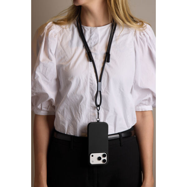 VINGA Baltimore RCS Telefoonkoord met oplaadkabel, zwart VINGA Baltimore RCS Telefoonkoord met oplaadkabel, zwart