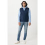IQONIQ Meru heren gerecycled polyester bodywarmer, donkerblauw (4XL)