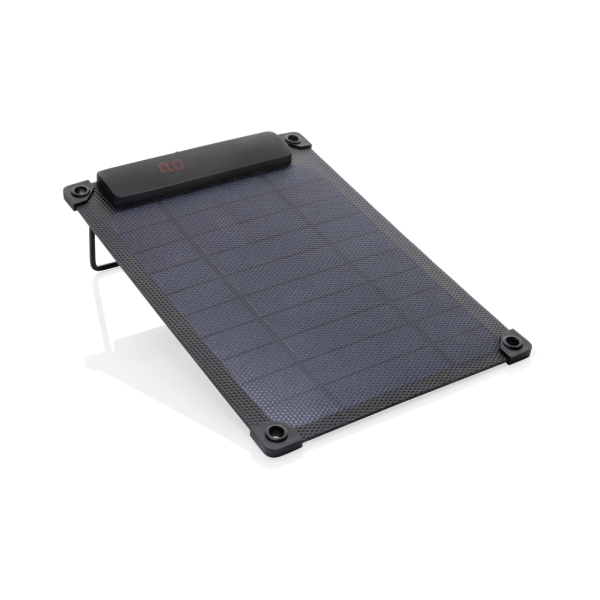 Solarpulse gerecycled plastic draagbaar solar panel 5W